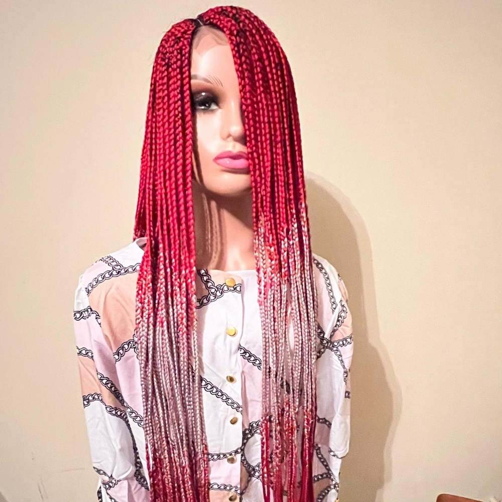 Handmade braided wigs